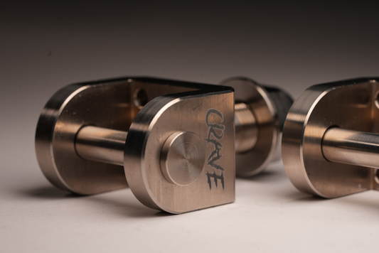 Titanium Peg Brackets & Pins for Light Bee/Talaria/E-Ride