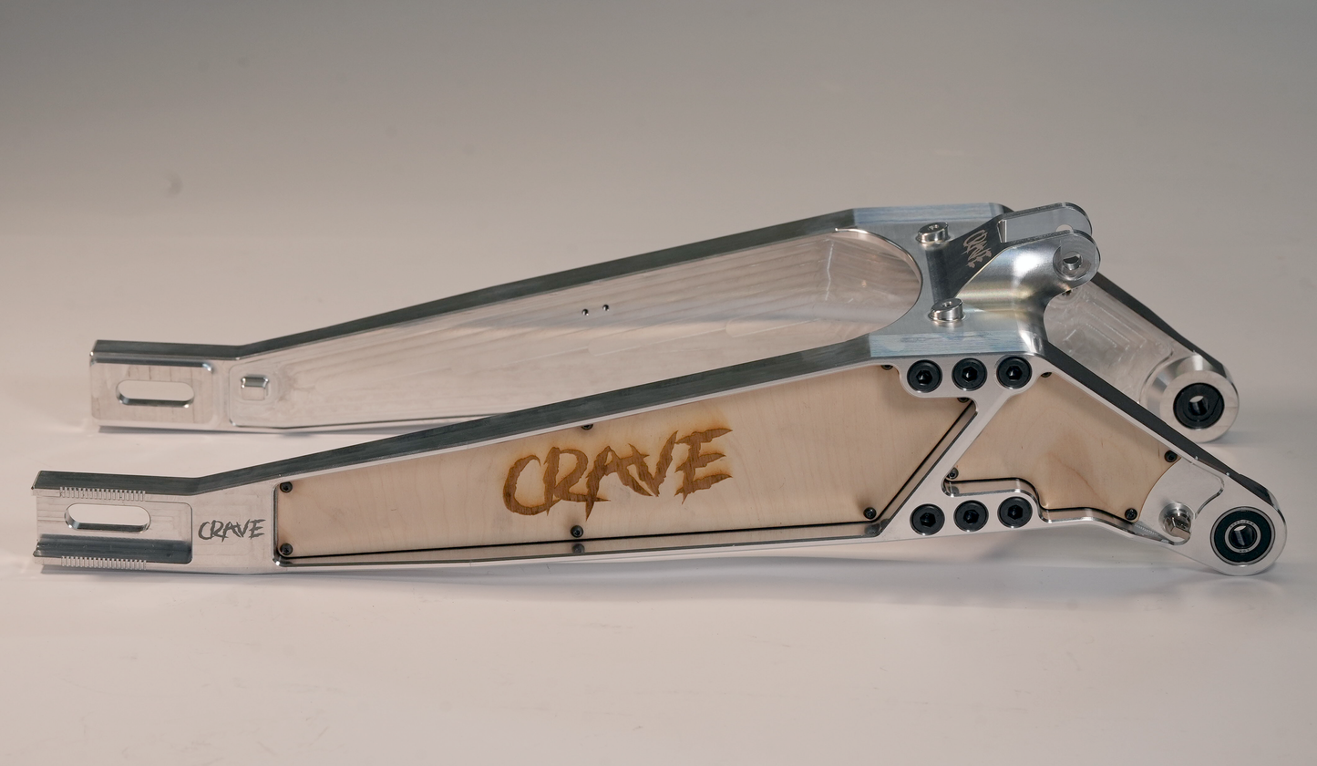 Custom Side Plates for CRAVE Swingarm