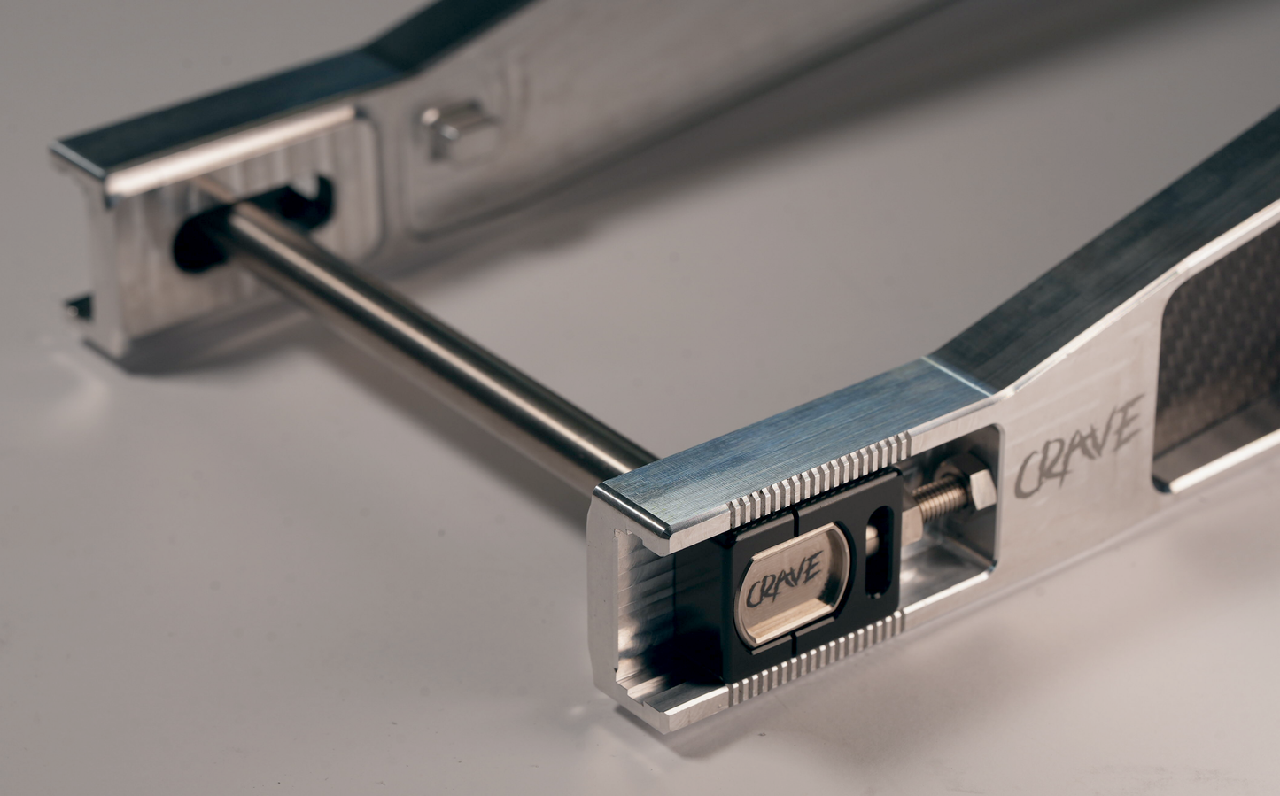 Titanium T-Head Axle & Blocks Kit for CRAVE Swingarm