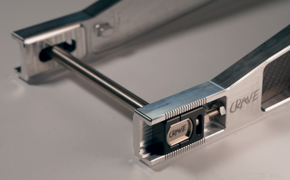 Titanium T-Head Axle & Blocks Kit for CRAVE Swingarm